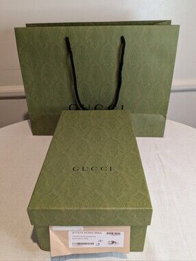 Gucci Empty Shoes Gift Box with Shopping Bag